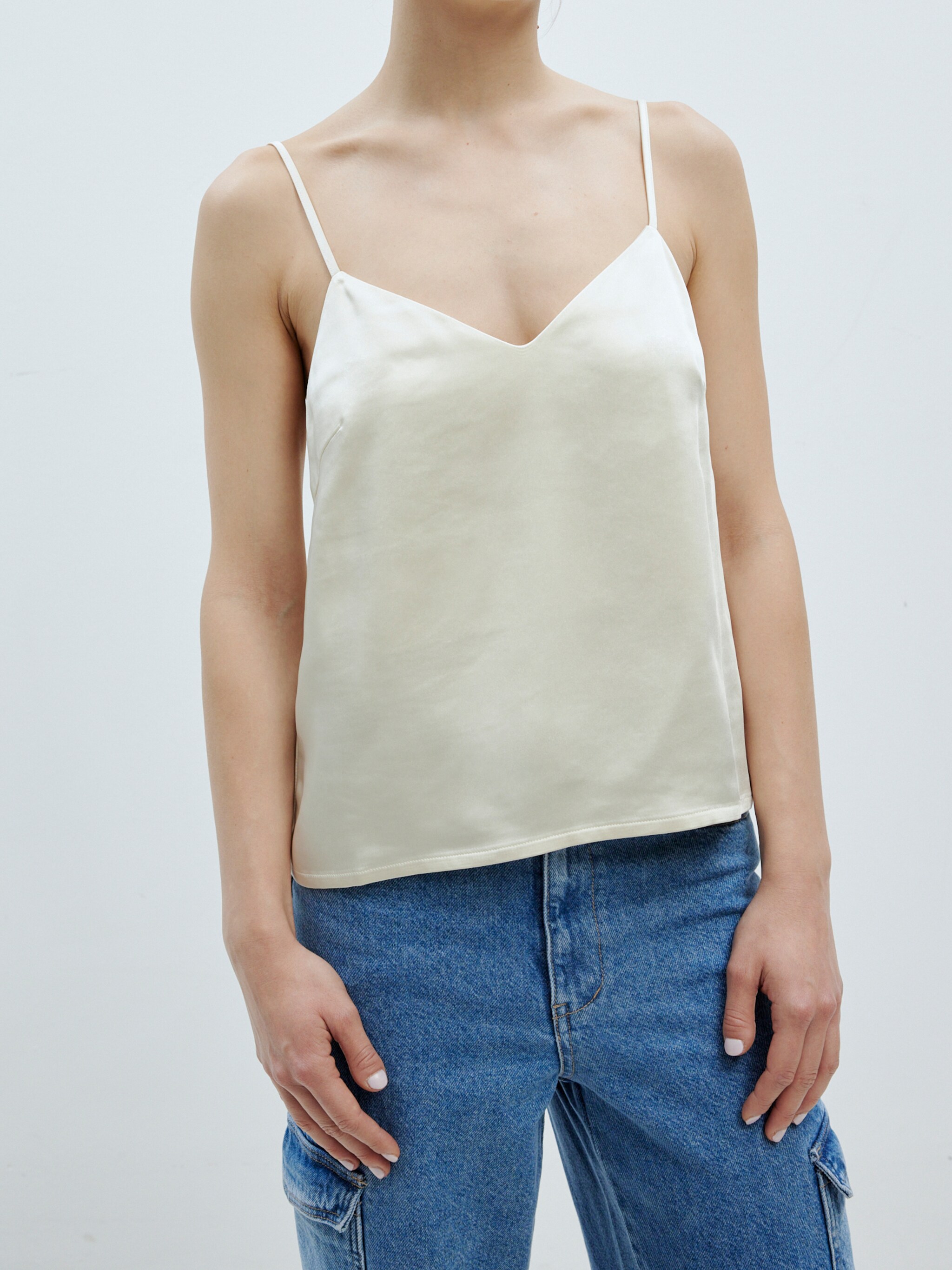 EDITED Produkte Bluse 'Jade' weiß
