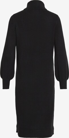 VILA Knit dress 'Sara' in Black