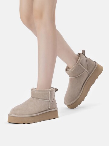 Everau Boots σε μπεζ