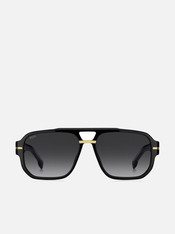 HUGO BOSS Sunglasses in Black: front