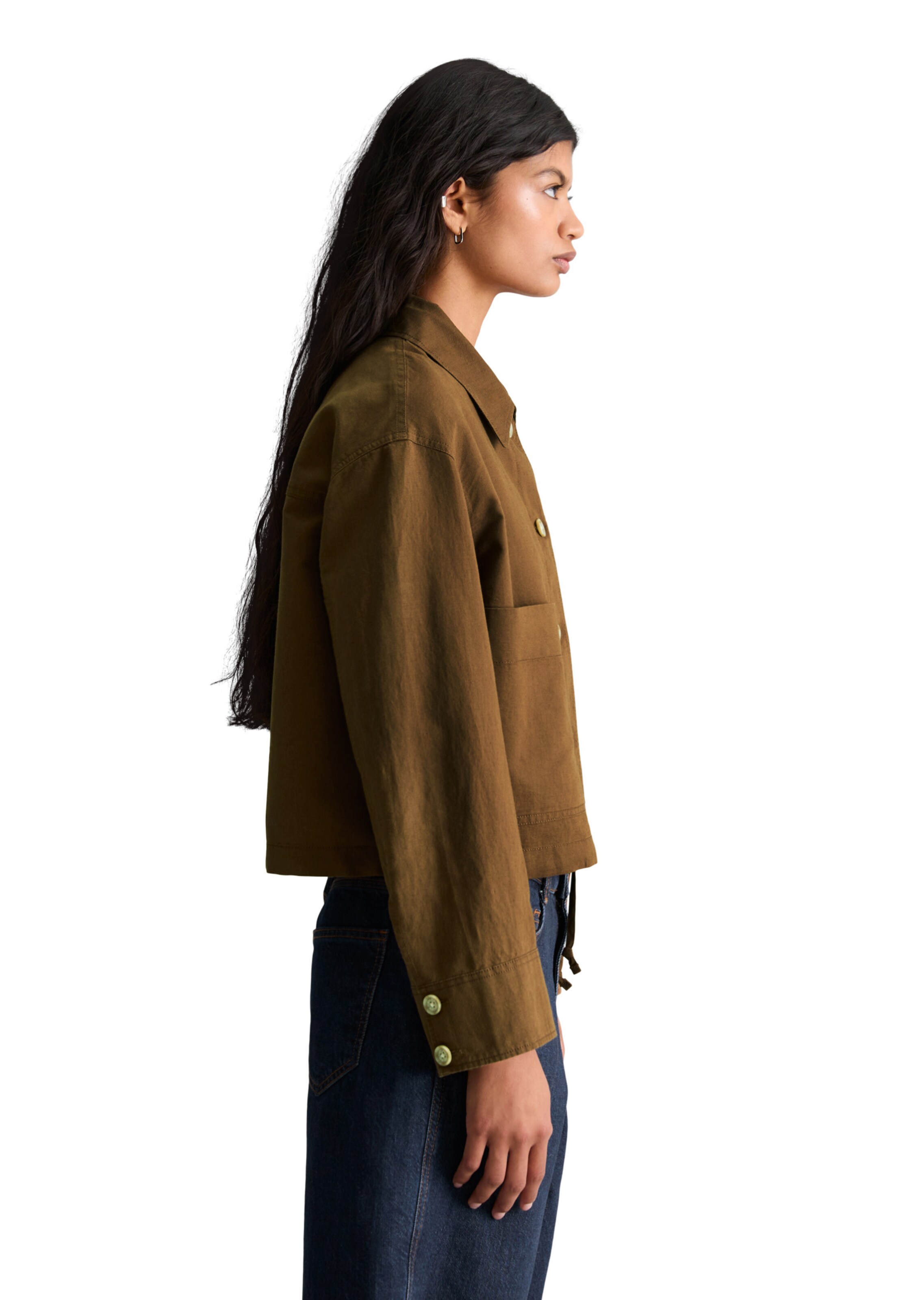 Marc O'Polo DENIM Tussenjas in Bruin