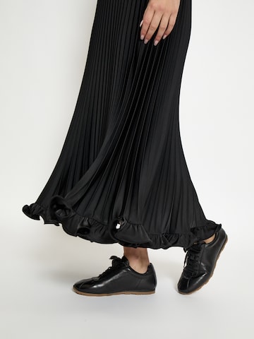 Jupe 'PCOlivia' Peppercorn en noir