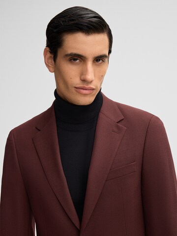 STRELLSON Slim fit Business-colbert 'Alzer ' in Rood