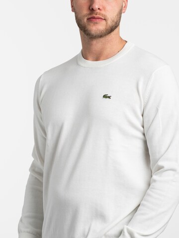 LACOSTE Sweatshirt in Wit