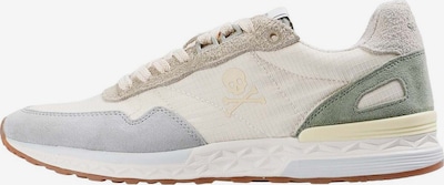 Scalpers Niske tenisice 'Harry' u ecru/prljavo bijela / plava / zelena, Pregled proizvoda