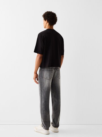 Bershka Regular Jeans in Grey
