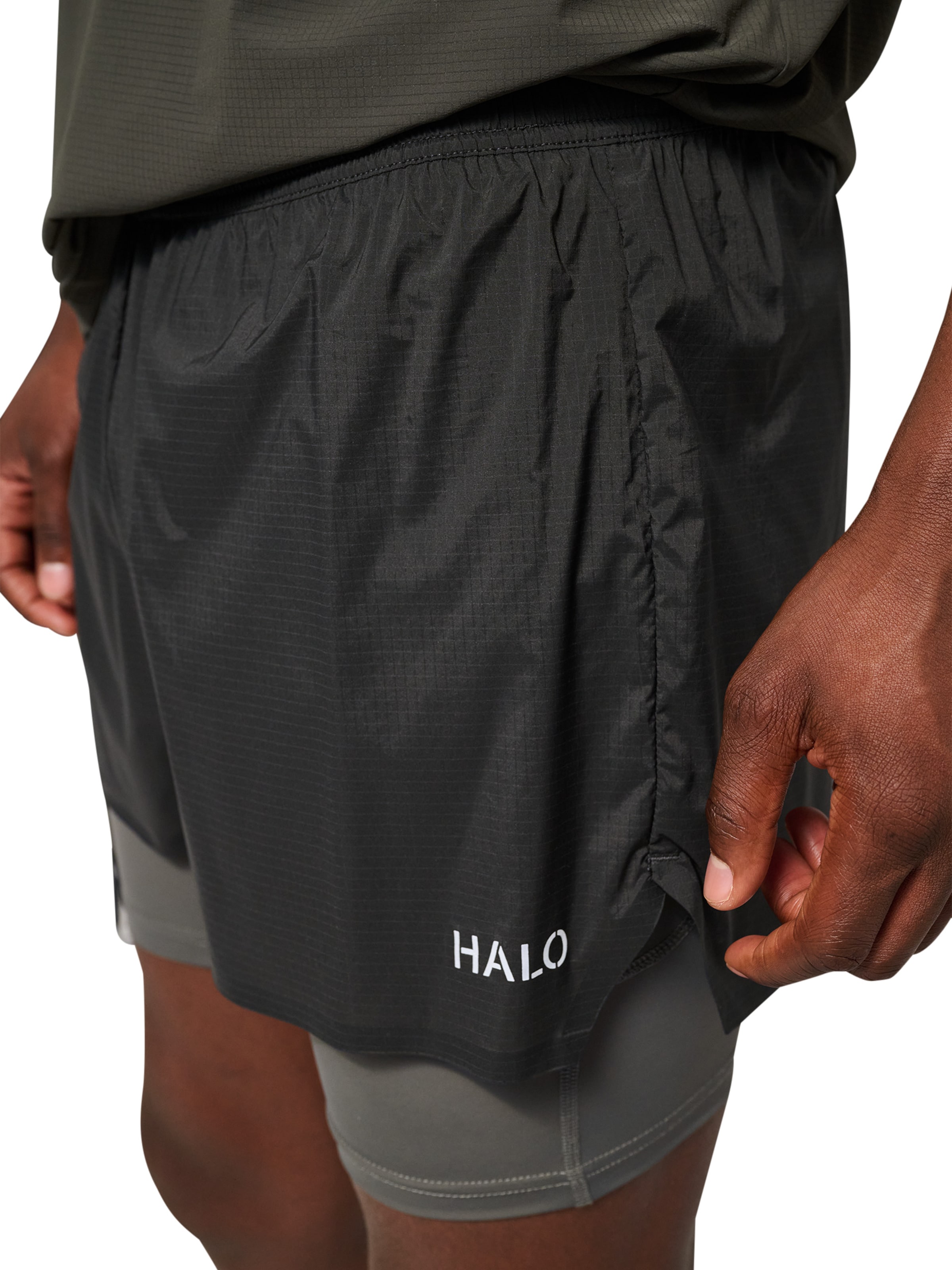 HALO Regular Functionele broek in Zwart