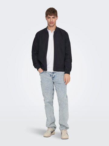 Only & Sons Between-season jacket 'Oliver' in Black