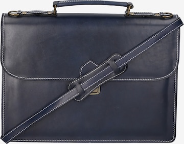Gave Lux Document Bag in Blue: front