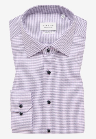 ETERNA Regular fit Button Up Shirt in Pink