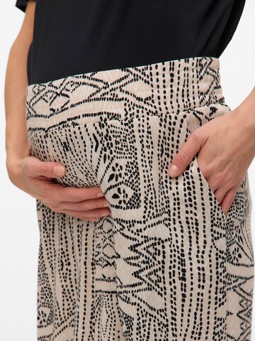 Vero Moda Maternity Wide leg Broek in Beige