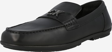 Calvin Klein - Mocasines en negro: frente