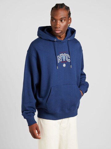 Tommy Jeans Sweatshirt 'GAME DAY' in Blau: Vorderseite