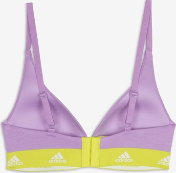 Soutien-gorge ' PADDED BRALETTE ' ADIDAS SPORTSWEAR en violet : devant