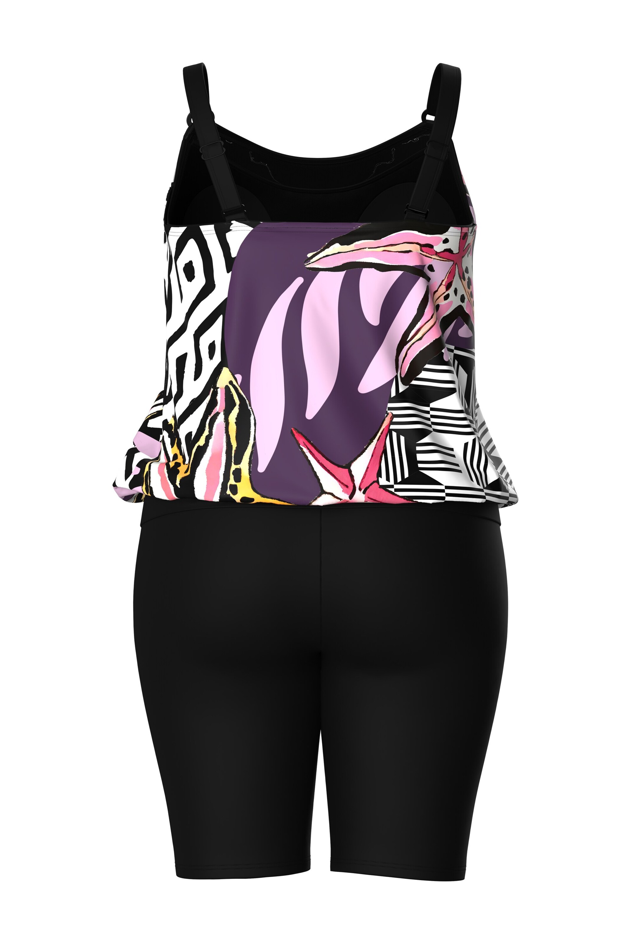 Ulla Popken T-shirt Bra in Black