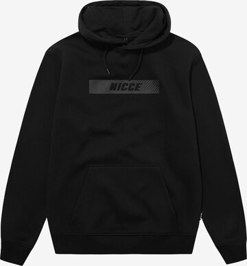 Nicce Sweatshirt 'GRAPHENE' in Black: front