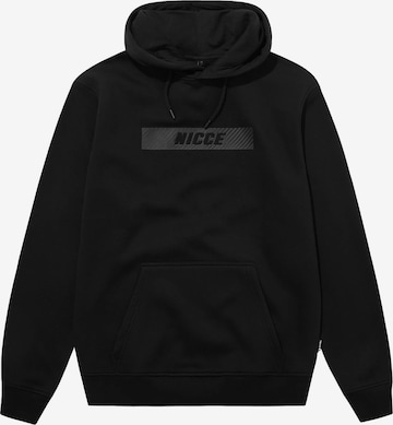 Nicce Sweatshirt 'GRAPHENE' in Schwarz: predná strana