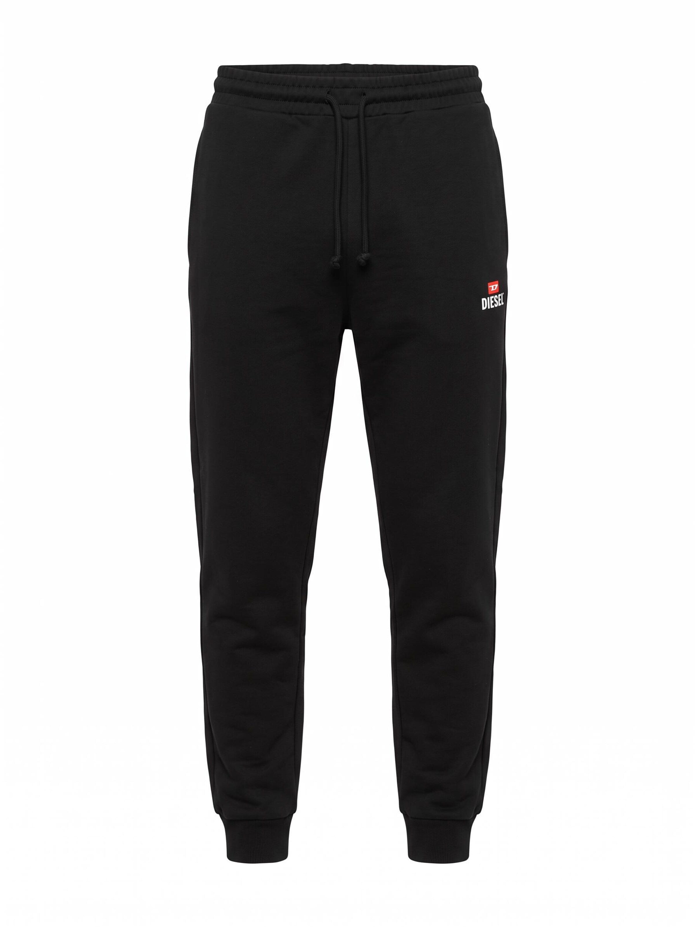 Tapered Pantaloni sport 'P-TARY NEW D' de la DIESEL pe negru: față