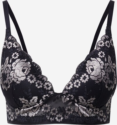 Hunkemöller BH 'Michelle' in schwarz / silber, Produktansicht