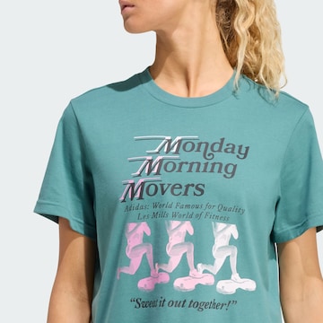 T-shirt fonctionnel 'Les Mills Movers' ADIDAS PERFORMANCE en vert