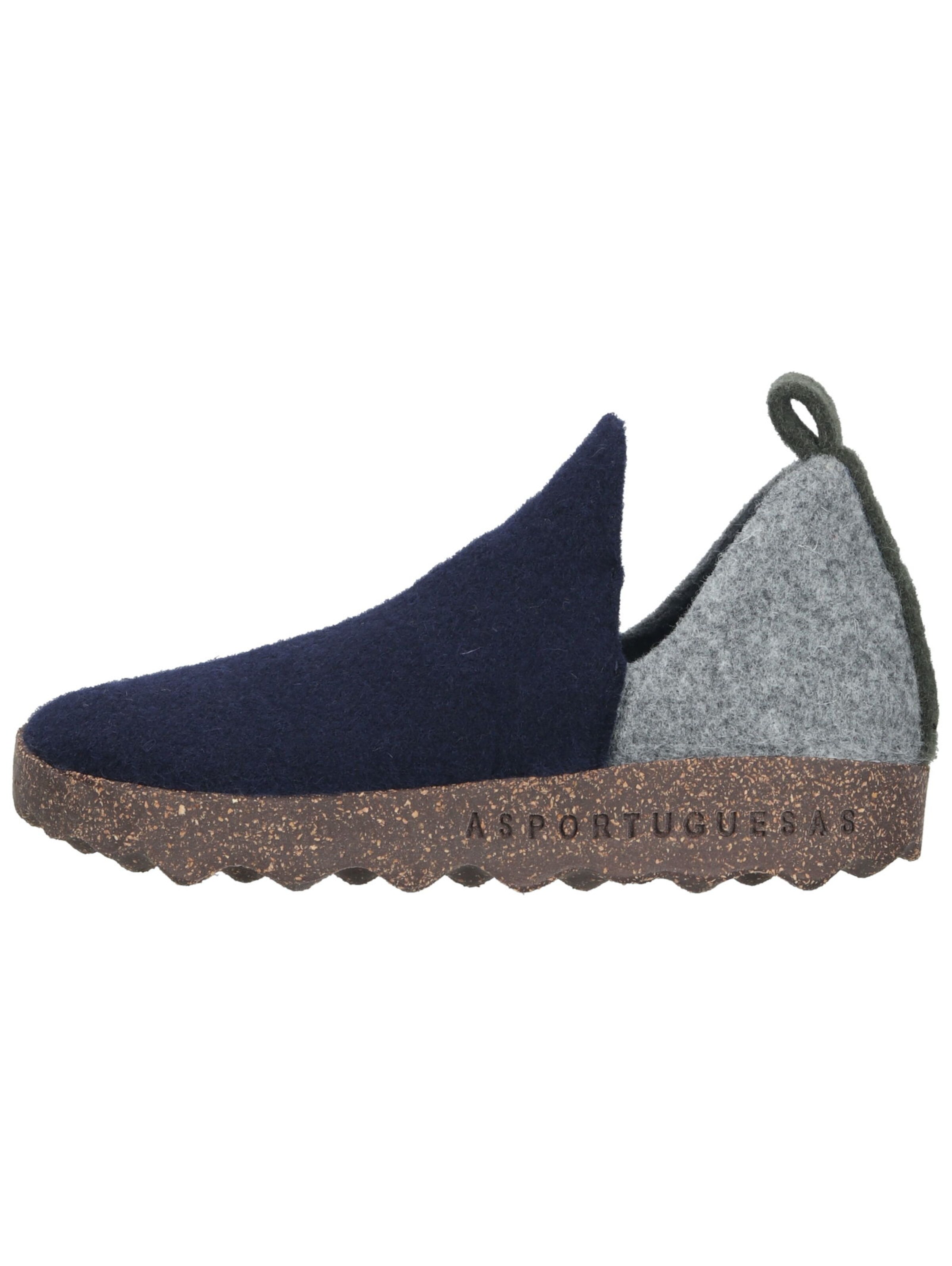 Pantoufle Asportuguesas en bleu