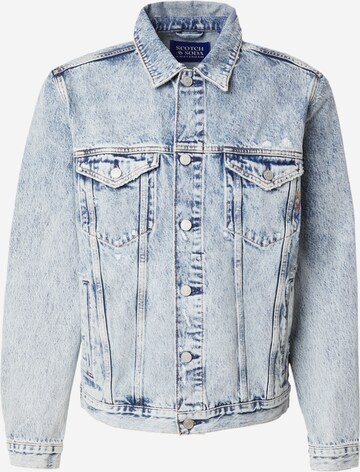 SCOTCH & SODA Between-Season Jacket in Blue: front