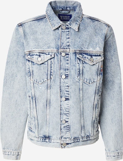 SCOTCH & SODA Tussenjas in de kleur Blauw denim, Productweergave