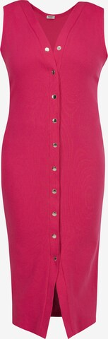 Karko Knitted dress 'ALENKA ' in Pink: front