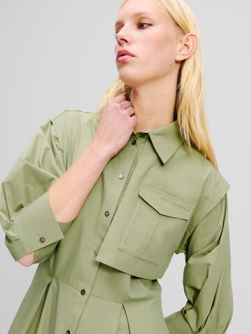 Karl Lagerfeld Shirt dress in Green