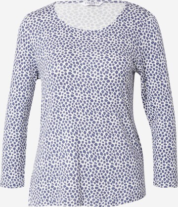 ZABAIONE Shirt 'Olivia' in Blauw: voorkant