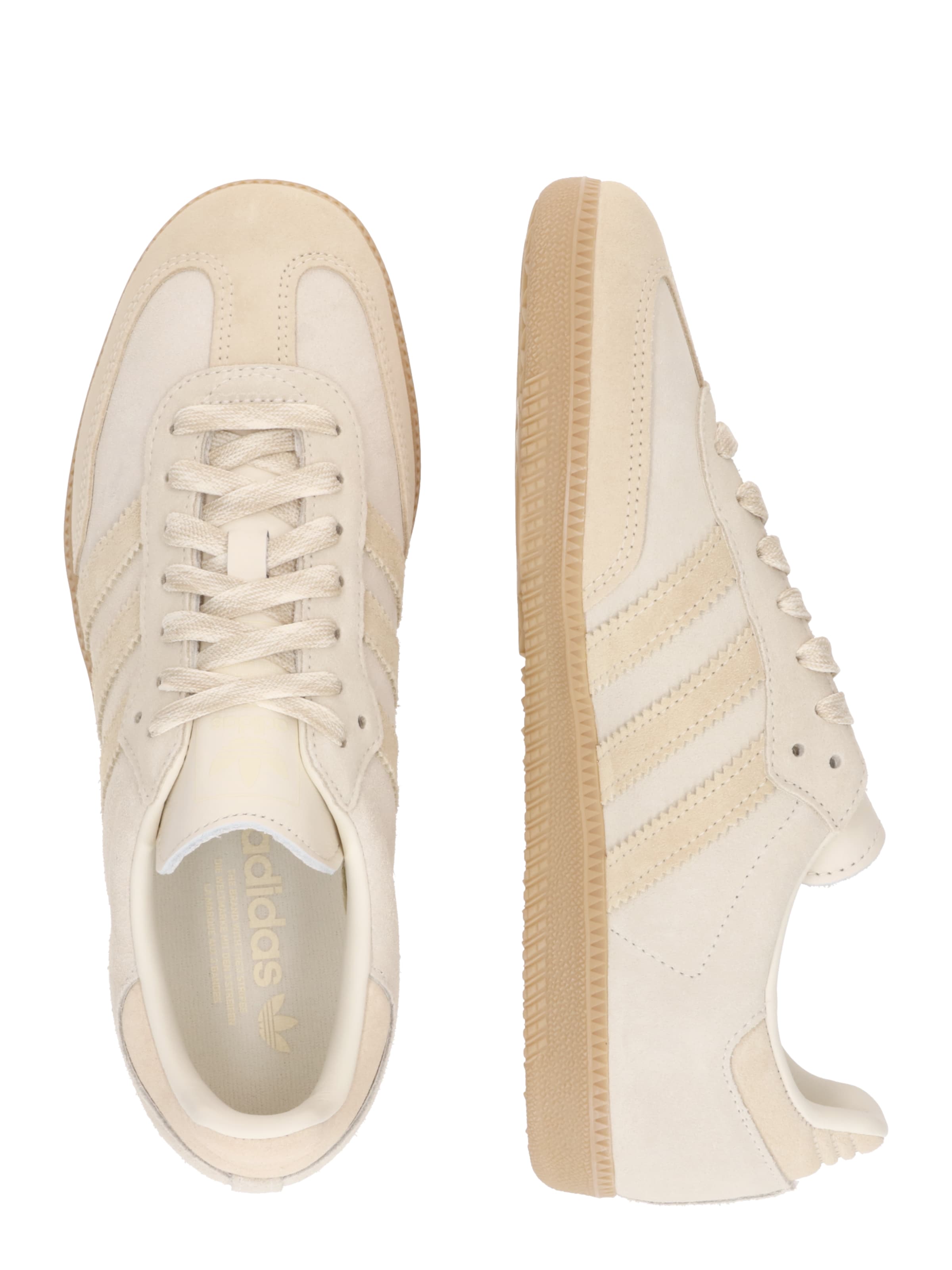 ADIDAS ORIGINALS Низкие кроссовки 'SAMBA' в Белый