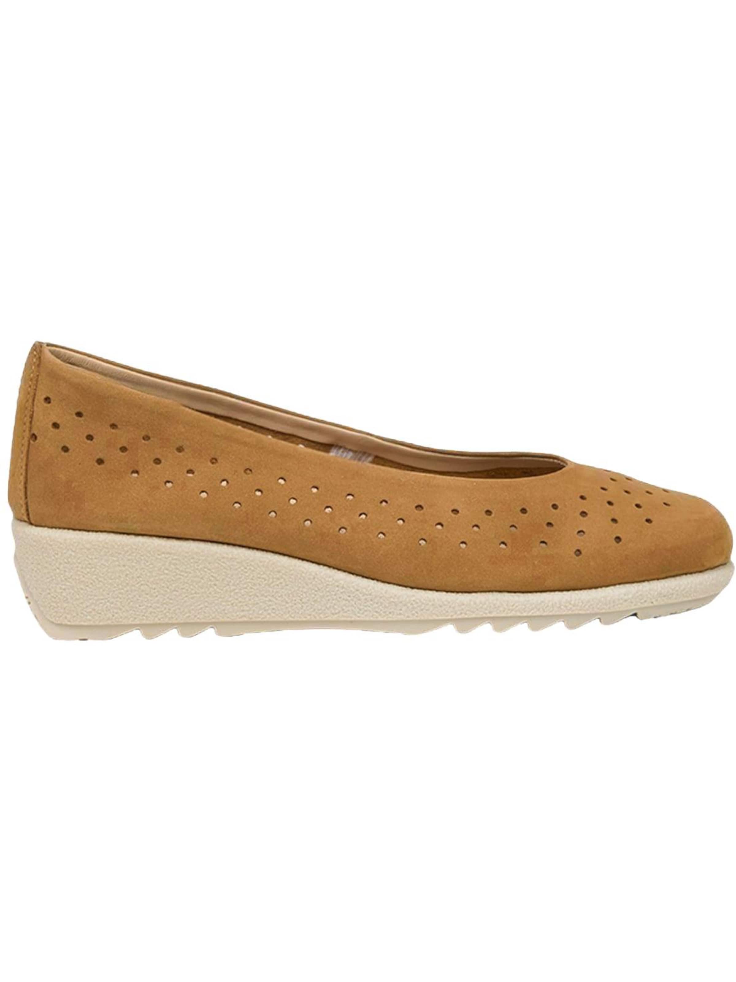 Desa - Zapatillas 'Keilabsatz-Slipper' en marrón