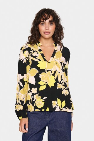 SAINT TROPEZ Bluse i gul: forside