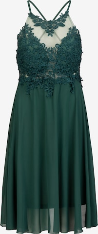 Robe de cocktail Kraimod en vert : devant