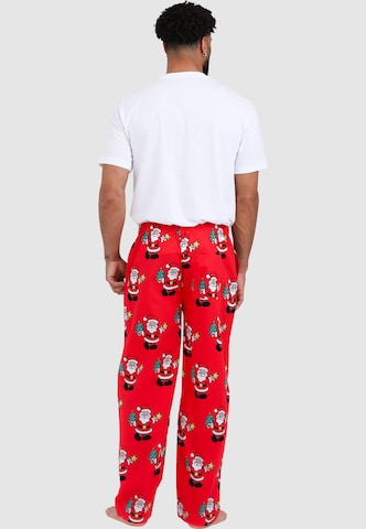 Lousy Livin Pyjamahose 'Santa' in Rot