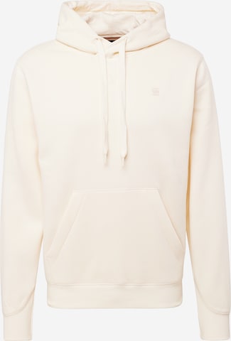 G-Star RAW Sweatshirt 'Premium Core' in Beige: front