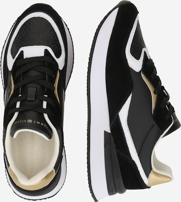 TOMMY HILFIGER Sneakers 'LUX' in Black