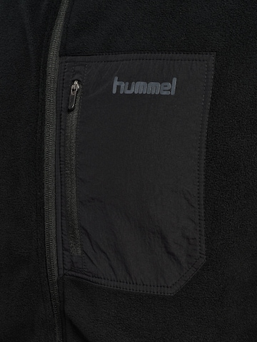 Hummel Fleece jas in Zwart