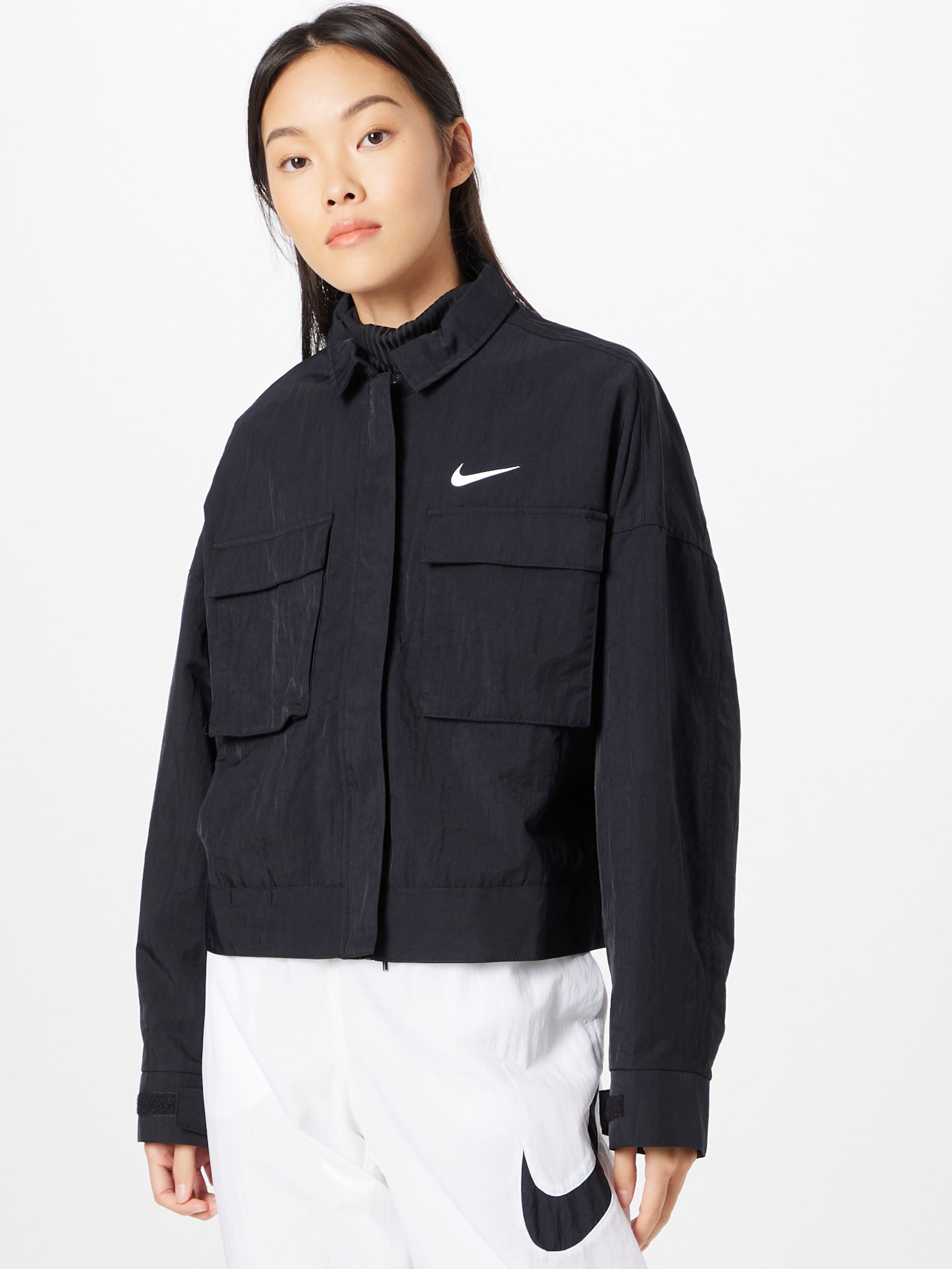 Veste nike swoosh noir new arrivals
