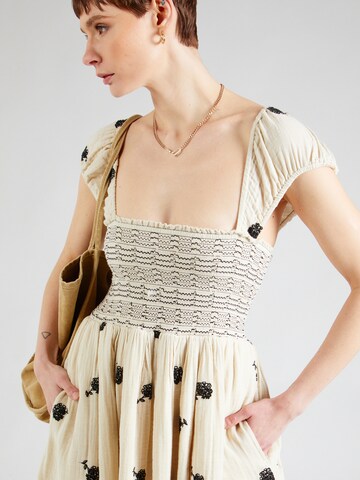 Free People - Vestido de verano 'TORY' en beige