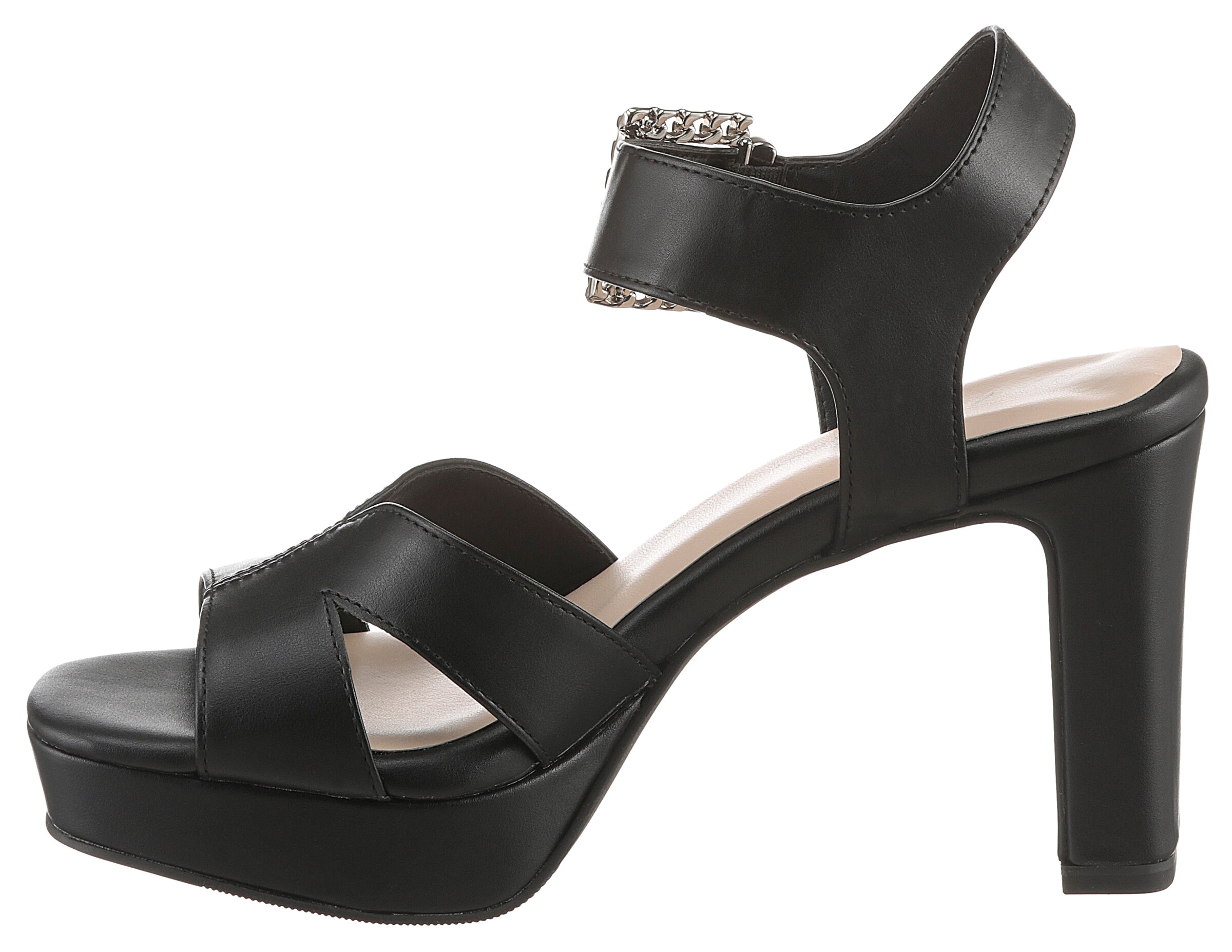 Aniston Sandals in Black