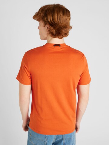Tricou 'CANADA' de la NAPAPIJRI pe portocaliu
