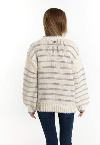 DreiMaster Maritim Strickjacke in Beige