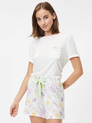 ESPRIT - Pijama em branco: frente