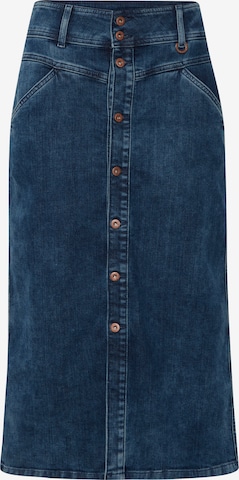 PULZ Jeans Jeansrock 'GUNILA' in Blau: predná strana