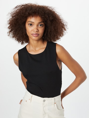 Mavi Top in Black: front