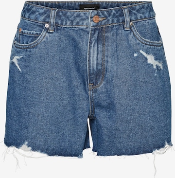 VERO MODA Loosefit Shorts 'Zuri' in Blau: predná strana