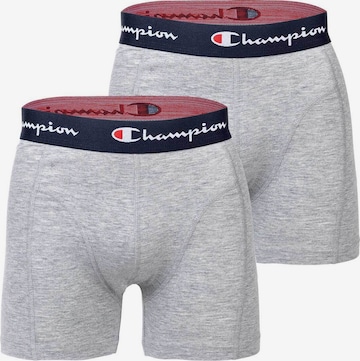 Champion Authentic Athletic Apparel - Calzoncillo boxer en gris: frente