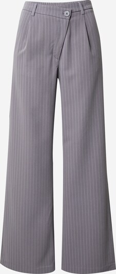 Pantaloni cutați Tally Weijl pe gri / alb, Vizualizare produs