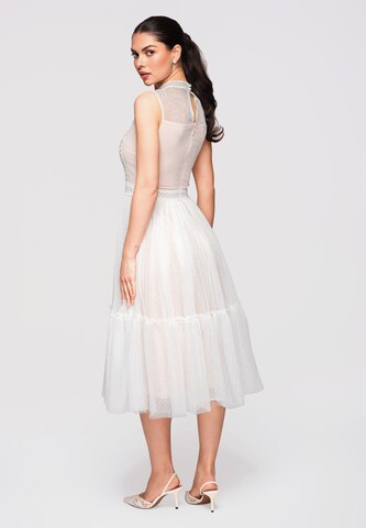 Robe de soirée Ombre en blanc